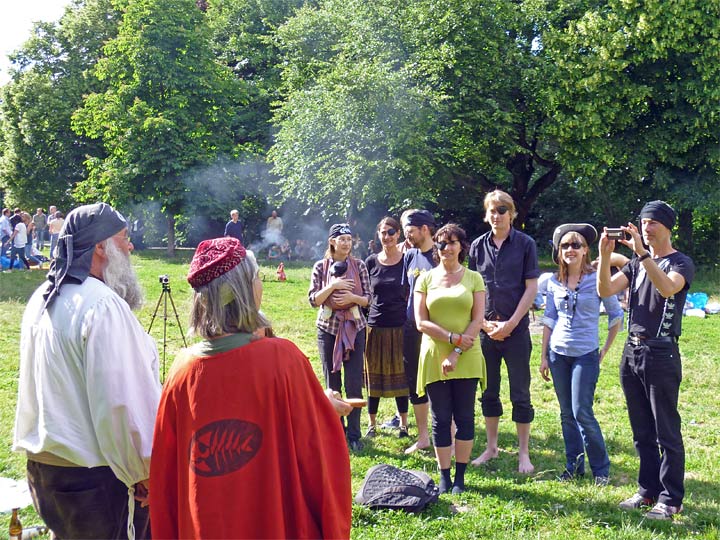 Nudelmesse auf dem Kleinen Bunkerberg