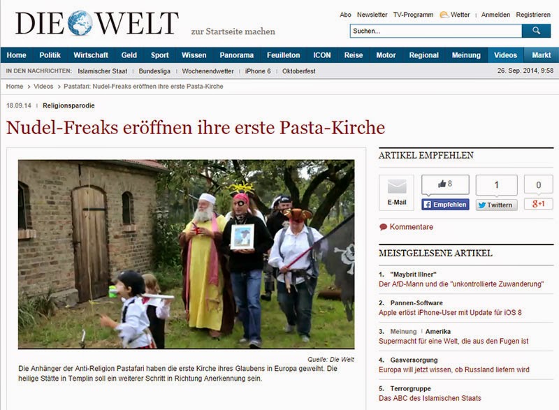 Screenshot: DIE WELT