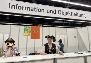 Bruder Mayo als Verantwortlicher in der Marktleitung