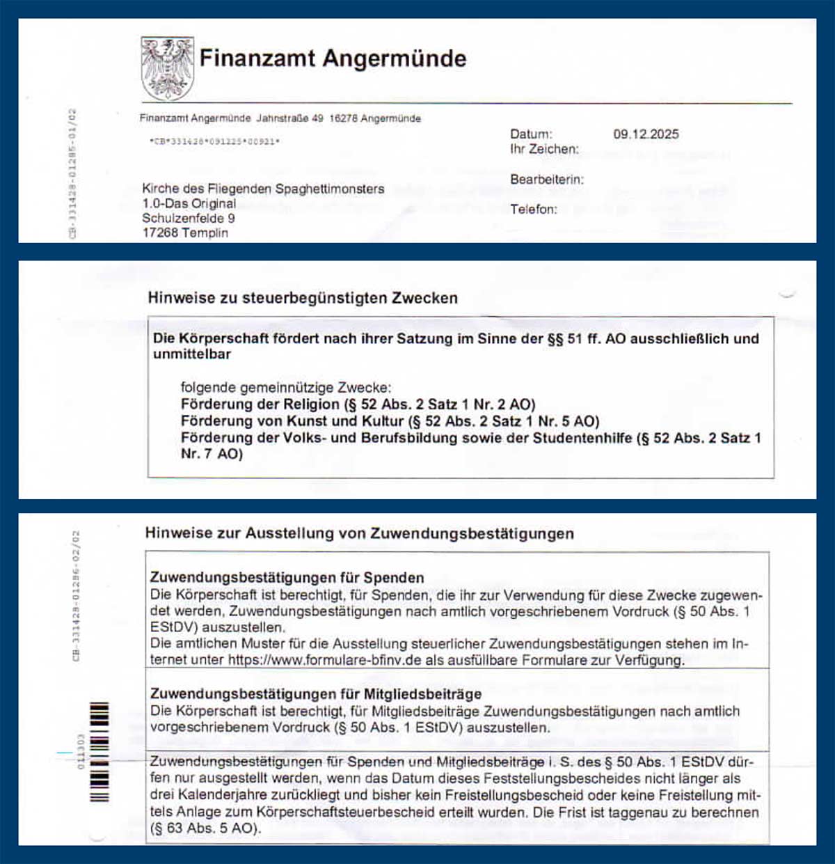 Wir sind gemeinnützig!
