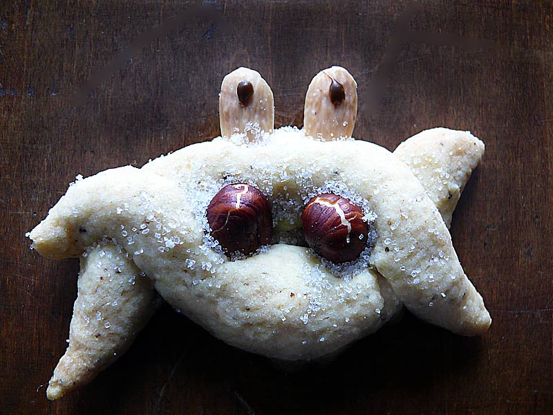 Transsubstantiation eines Orangenkipferl