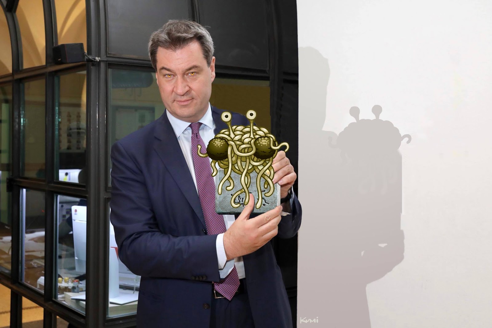 Das Wort zum Freitag – Da steht er, der Söder….