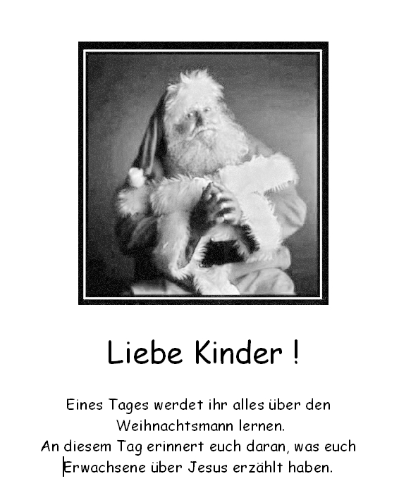 Weihnachten, wie es wirklich war